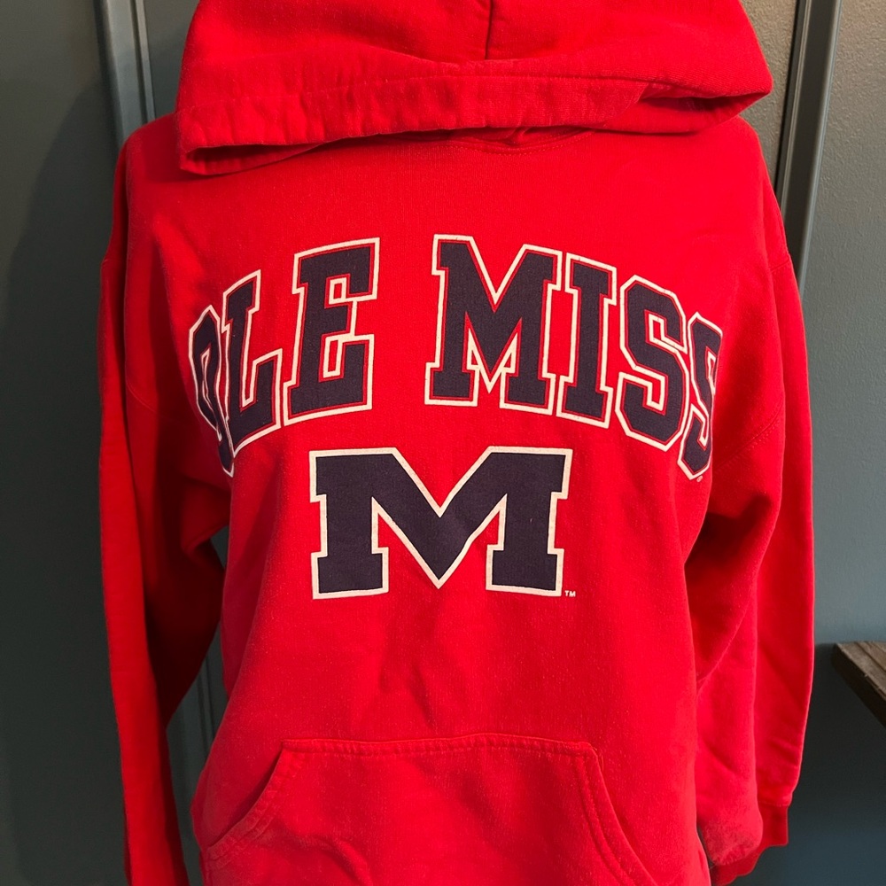 Ole Miss Hoodie Adult Small
